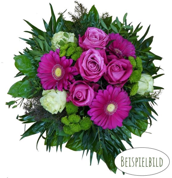 Floristenstrauß in der Farbe: rosa-lila  im Wert von...