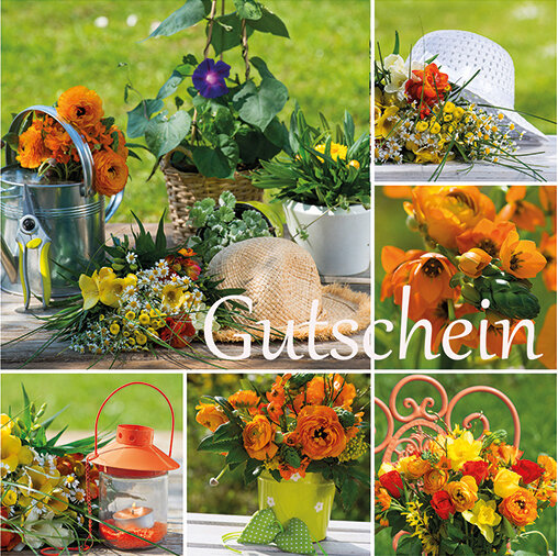 Gutschein Gärtnerei Müller (Motivkarte: Gartenzeit)